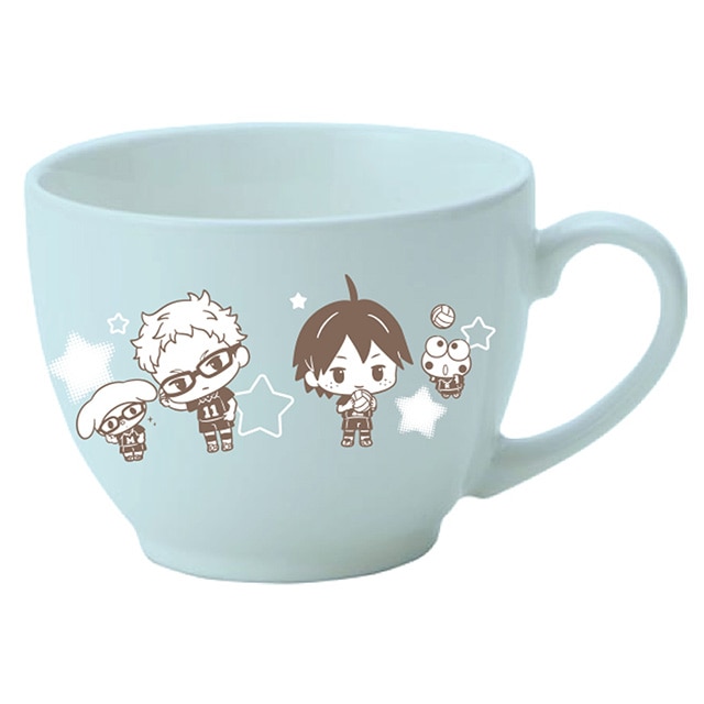 ハイキュー!!×サンリオキャラクターズ マグカップ／B（月島＆山口）