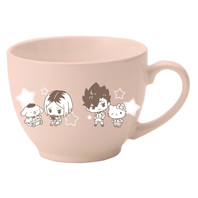 ハイキュー!!×サンリオキャラクターズ マグカップ／D（孤爪＆黒尾）