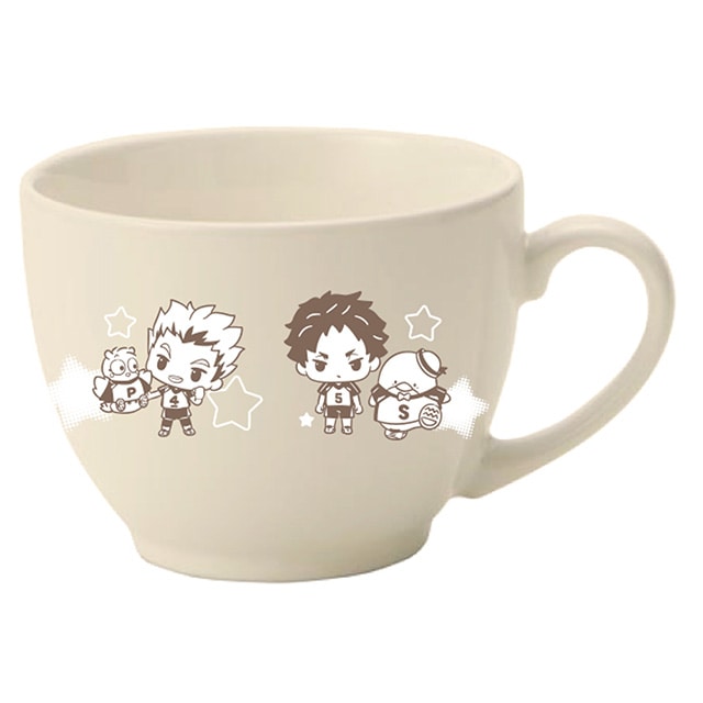 ハイキュー!!×サンリオキャラクターズ マグカップ／E（木兎＆赤葦）