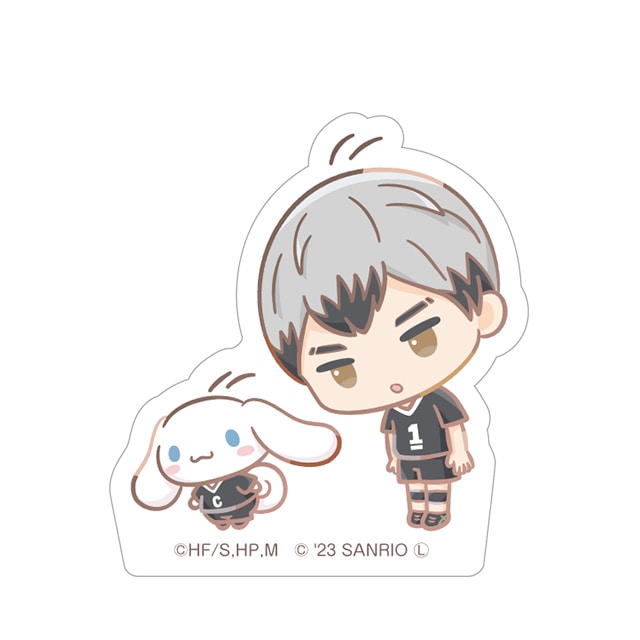 ハイキュー!!×サンリオキャラクターズ ステッカー 北 信介／シナモロール