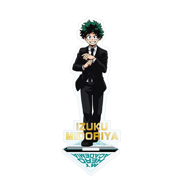 僕のヒーローアカデミア suit costume 箔押しアクリルスタンド／緑谷出久