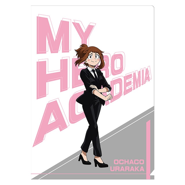 僕のヒーローアカデミア suit costume クリアファイル／麗日お茶子