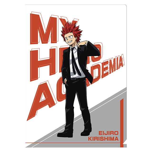 僕のヒーローアカデミア suit costume クリアファイル／切島鋭児郎