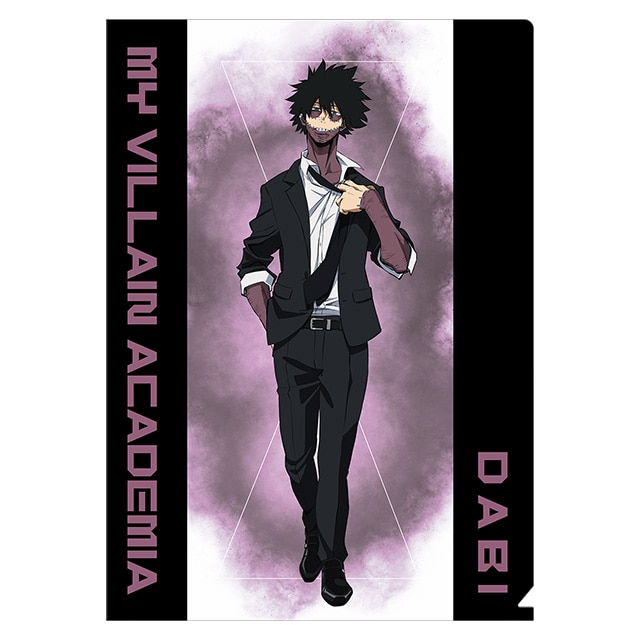 僕のヒーローアカデミア suit costume クリアファイル／荼毘