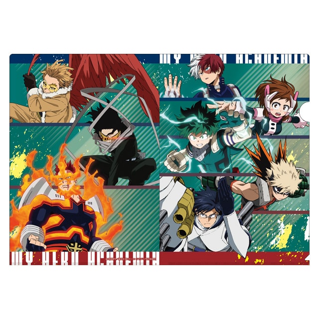僕のヒーローアカデミア クリアファイル Hero Ver.