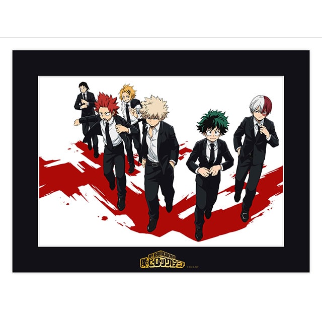 僕のヒーローアカデミア A4キャラファインマット スーツコスチュームVer.