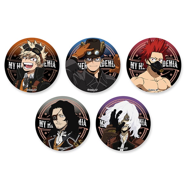 僕のヒーローアカデミア 描き下ろしトレーディング缶バッジ【全5種】ランダム3個セット AnimeJapan 2023 Ver.