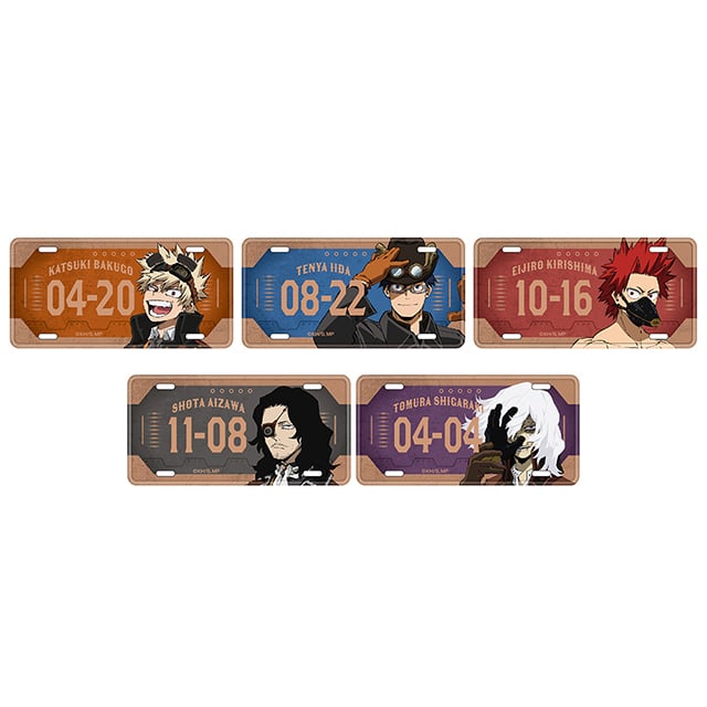 僕のヒーローアカデミア 描き下ろしトレーディングプレートマグネット【全5種】ランダム1個 AnimeJapan 2023 Ver.