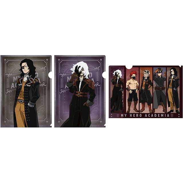 僕のヒーローアカデミア 描き下ろしクリアファイル3枚セット B（相澤・死柄木・集合） AnimeJapan 2023 Ver.