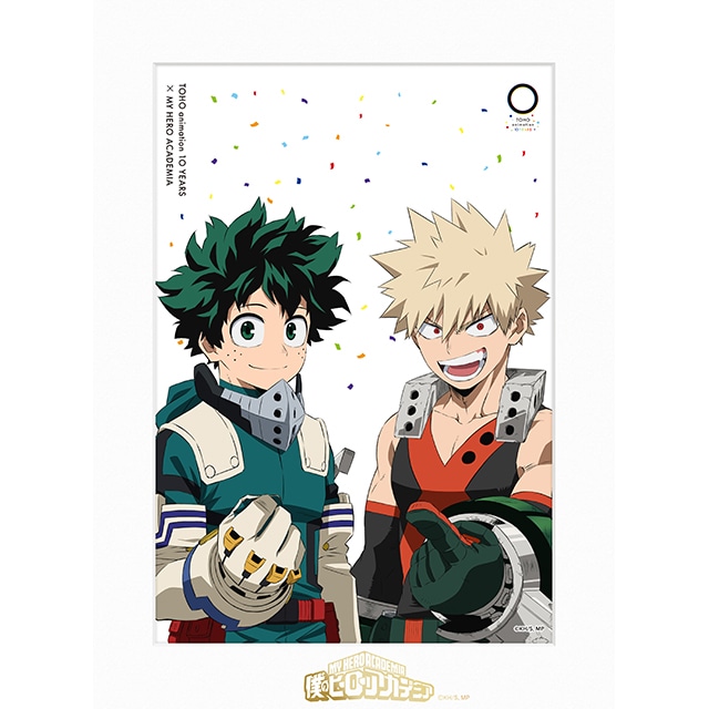 僕のヒーローアカデミア キャラファインマット TOHO animation 10 YEARS