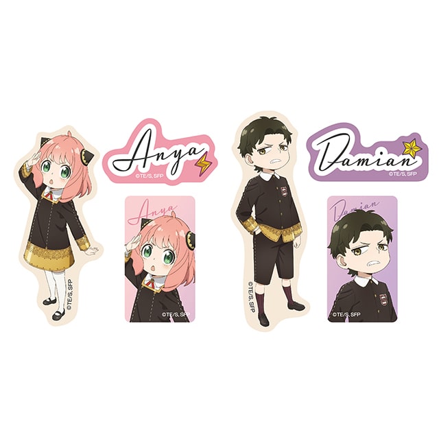 SPY×FAMILY 描き下ろしスマホステッカーセット（アーニャ／ダミアン） AnimeJapan 2023 Ver.