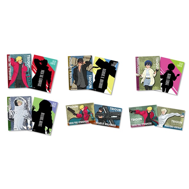 TRIGUN STAMPEDE トレーディングレンチキュラーカード【全6種】ランダム2個セット  AnimeJapan 2023 Ver.