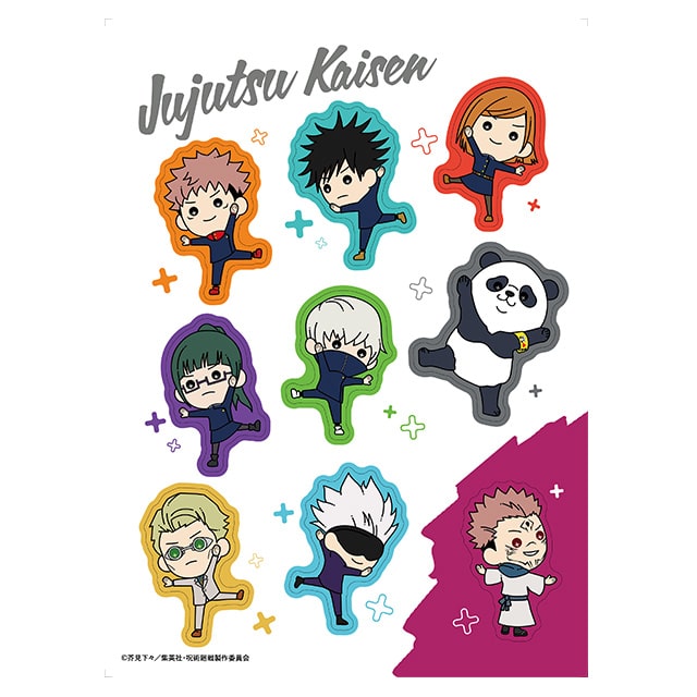 呪術廻戦 たすっこ ステッカーシート