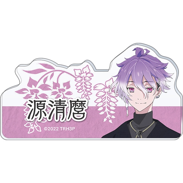 特『刀剣乱舞-花丸-』～雪月華～ スペシャルイベント「花丸 満開まつり！」 応援アクリルネームバッジ 源清麿