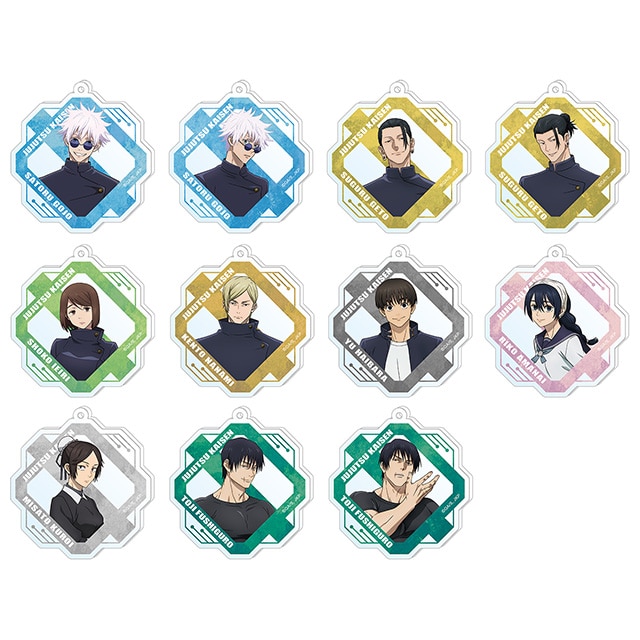 呪術廻戦 トレーディングアクリルキーホルダー Ver.5 【全11種】 ランダム2個セット