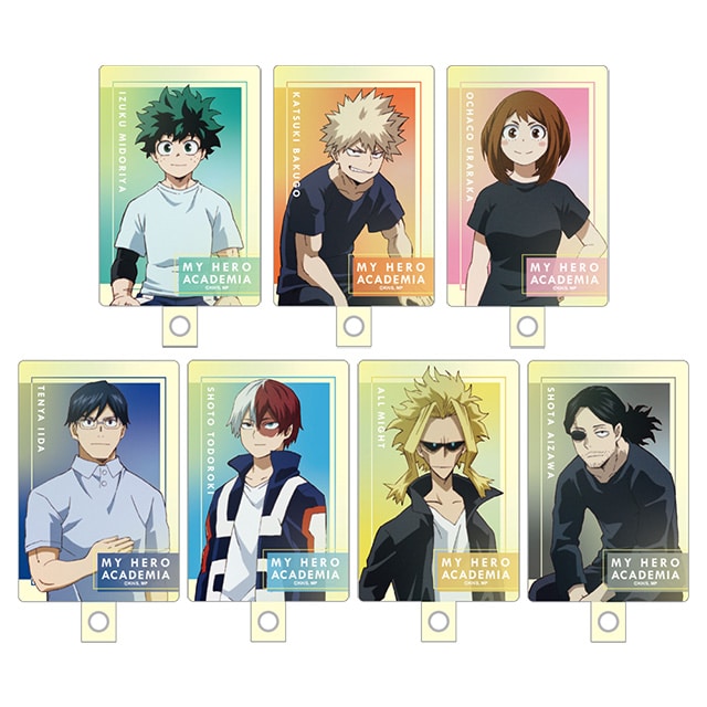僕のヒーローアカデミア 「おかえり、デク！雄英スペシャルステージ」 トレーディングフォンタブ 【全7種】 ランダム1個