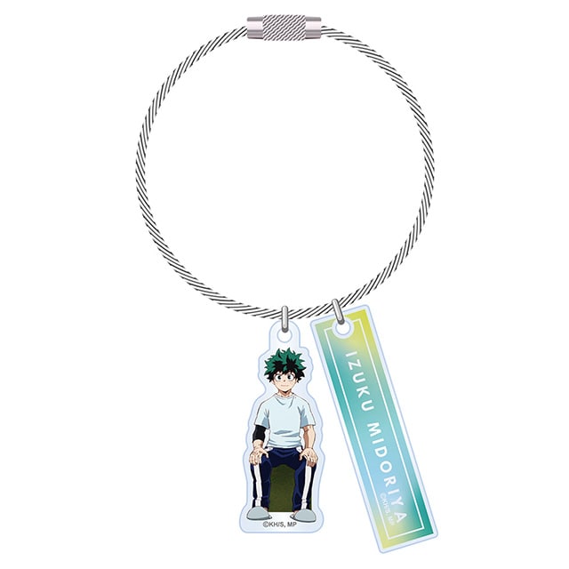 僕のヒーローアカデミア 「おかえり、デク！雄英スペシャルステージ」 2連アクリルチャーム 緑谷出久