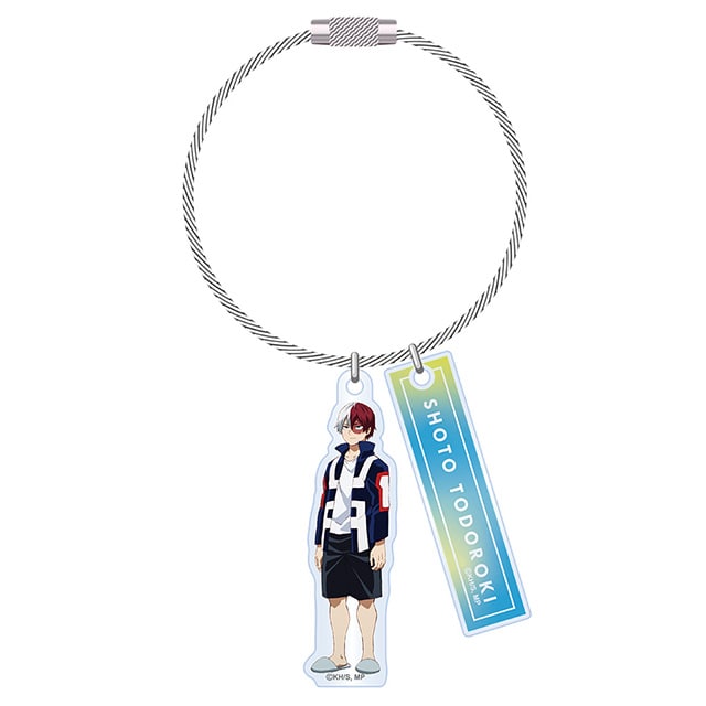 僕のヒーローアカデミア 「おかえり、デク！雄英スペシャルステージ」 2連アクリルチャーム 轟 焦凍