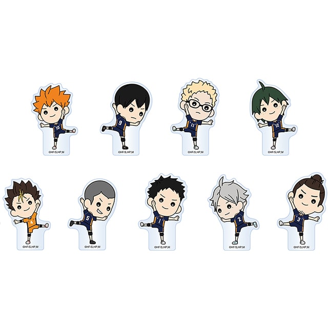 ハイキュー!!  たすっこ トレーディングミニアクリルブロック【全9種】 ランダム3個セット