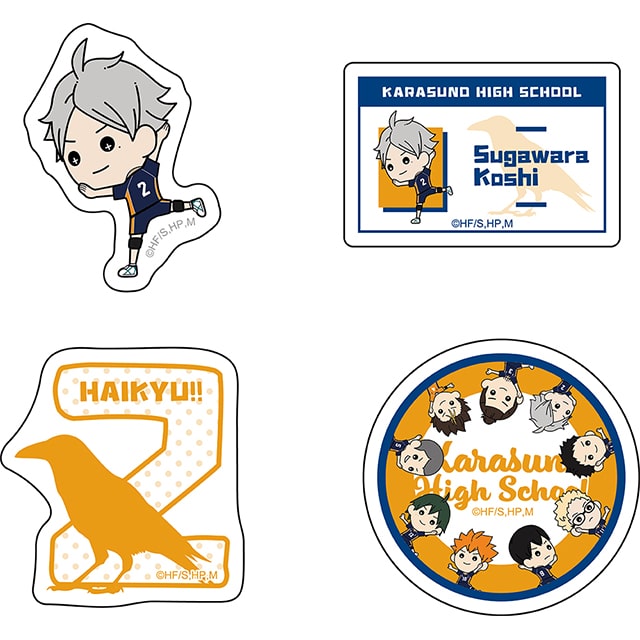 ハイキュー!!  たすっこ ダイカットステッカーセット 菅原孝支