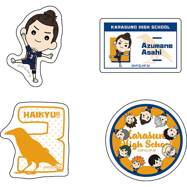 ハイキュー!!  たすっこ ダイカットステッカーセット 東峰 旭
