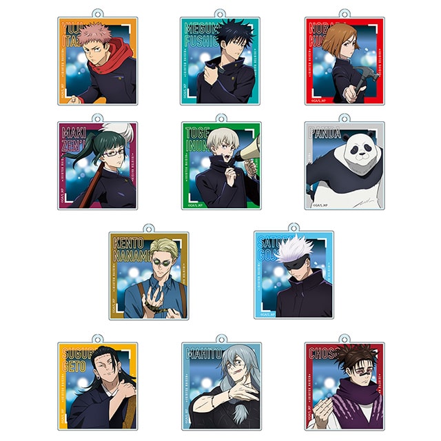 呪術廻戦 渋谷事変 トレーディングアクリルキーホルダー 【全11種】 ランダム2個セット