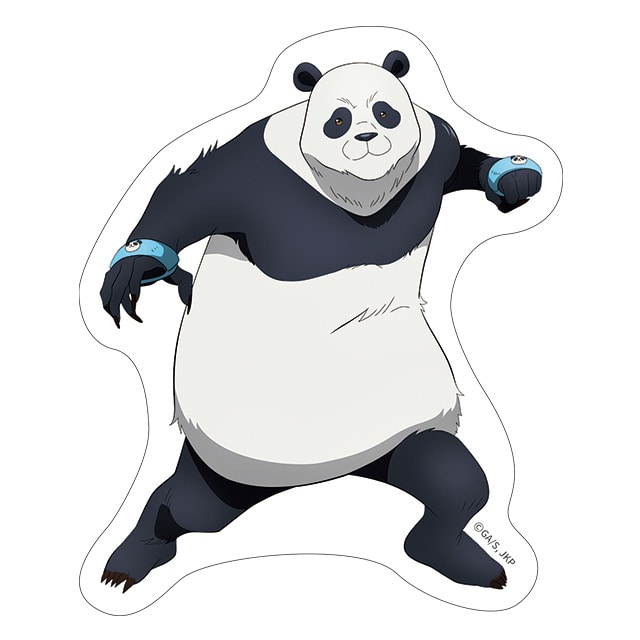 呪術廻戦 渋谷事変 ダイカットステッカー パンダ