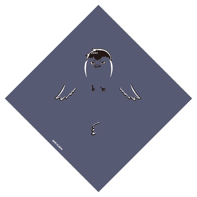 ハイキュー!! かまわぬ まめぐいハンカチ カゲガラス