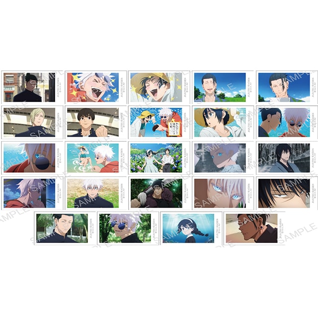 呪術廻戦 懐玉・玉折 トレーディングミニカード -第27話- 【全24種】 ランダム4枚セット