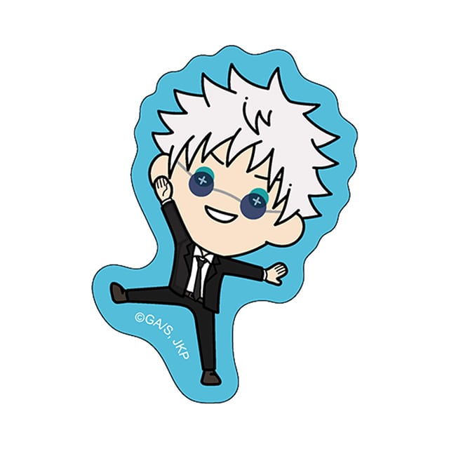 呪術廻戦 たすっこ ダイカットステッカー 五条 悟 スーツVer.