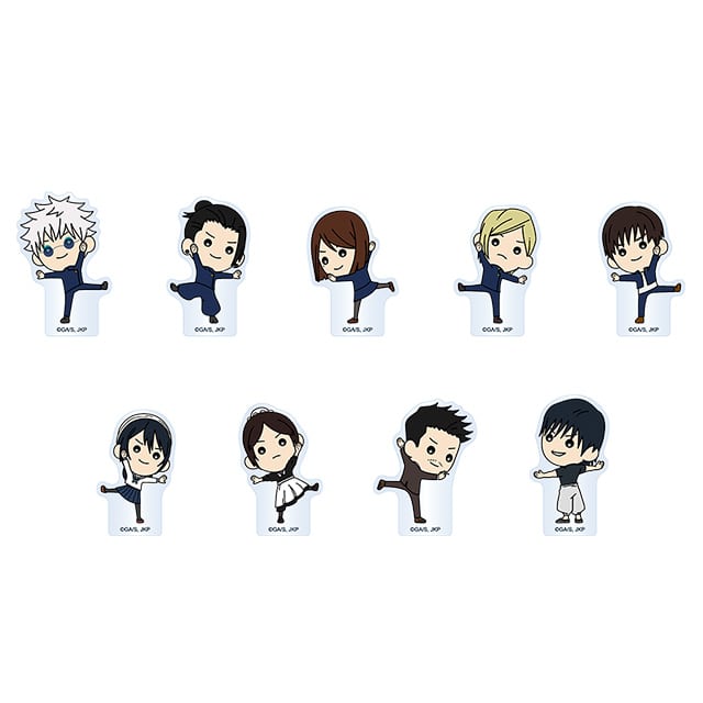 呪術廻戦 懐玉・玉折 たすっこ トレーディングミニアクリルブロック 【全9種】 ランダム2個セット