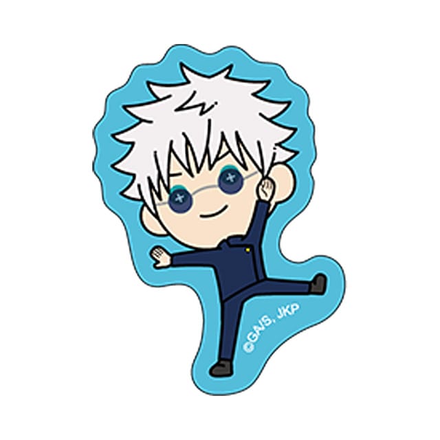 呪術廻戦 懐玉・玉折 たすっこ ダイカットステッカー 五条 悟