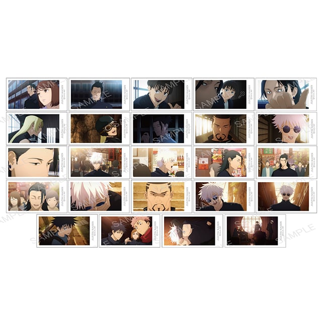 呪術廻戦 懐玉・玉折 トレーディングミニカード -第29話- 【全24種】 ランダム4枚セット