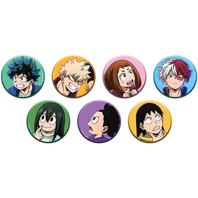 僕のヒーローアカデミア 雄英ヒーローズ・バトル トレーディング缶バッジ【全7種】 ランダム3個セット
