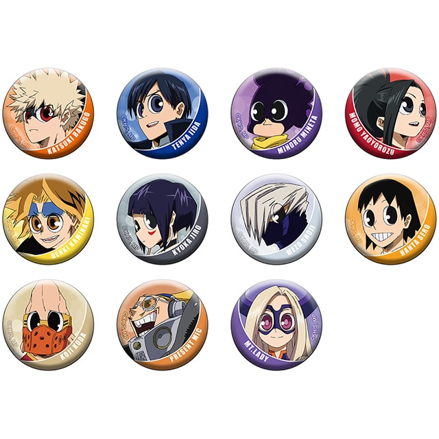 僕のヒーローアカデミア 雄英ヒーローズ・バトル トレーディングミニ缶バッジ B【全11種】 ランダム3個セット