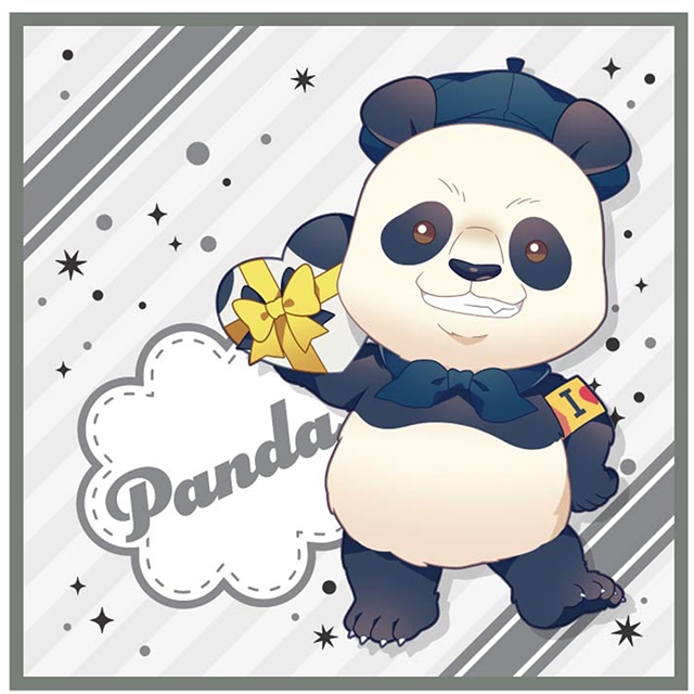 呪術廻戦 ミニタオル プレゼント Ver. パンダ