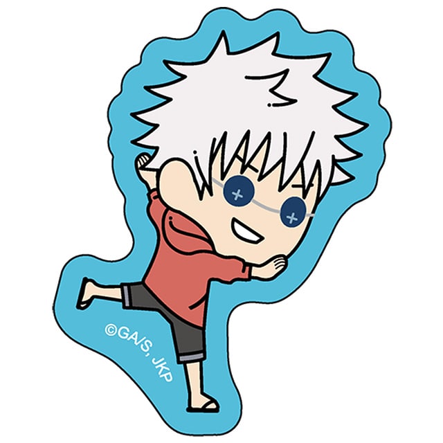 呪術廻戦 たすっこ 沖縄 Ver. ダイカットステッカー 五条 悟