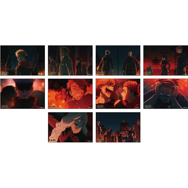 呪術廻戦 渋谷事変 クリアカード10枚セット OP