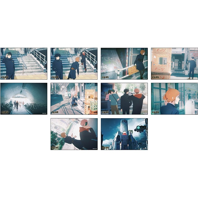 呪術廻戦 渋谷事変 クリアカード10枚セット ED