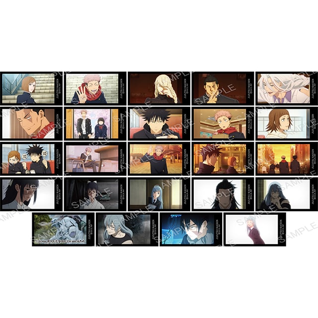 呪術廻戦 渋谷事変 トレーディングミニカード -第30話- 【全24種】 ランダム4枚セット