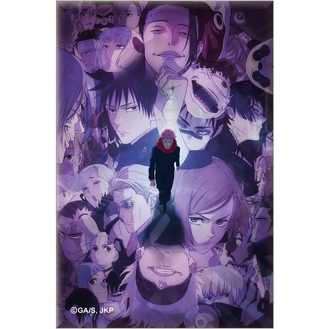 呪術廻戦 渋谷事変 キービジュアル スクエア缶バッジ