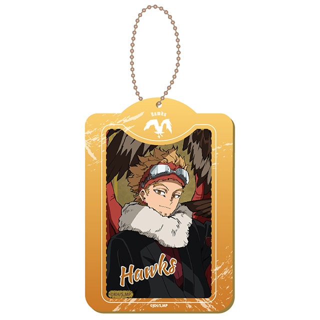 僕のヒーローアカデミア 描き下ろしビジュアルカード＆ホルダー ホークス JF2024 Ver.