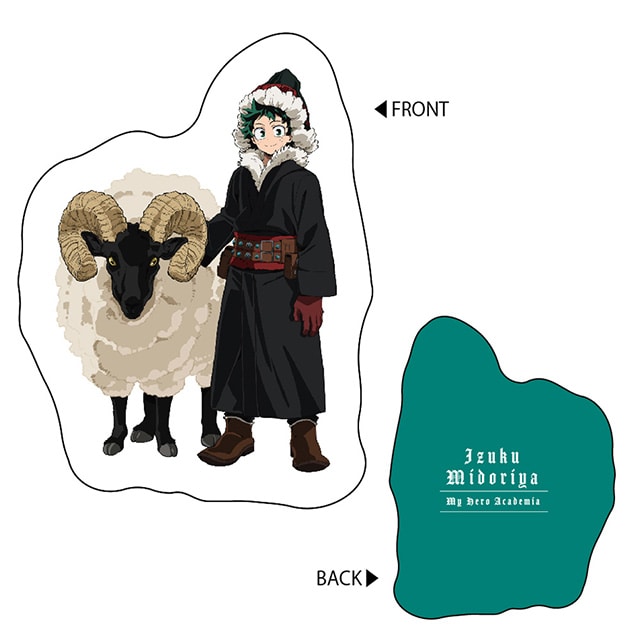 僕のヒーローアカデミア 描き下ろしミニダイカットクッション 緑谷出久 JF2024 Ver.