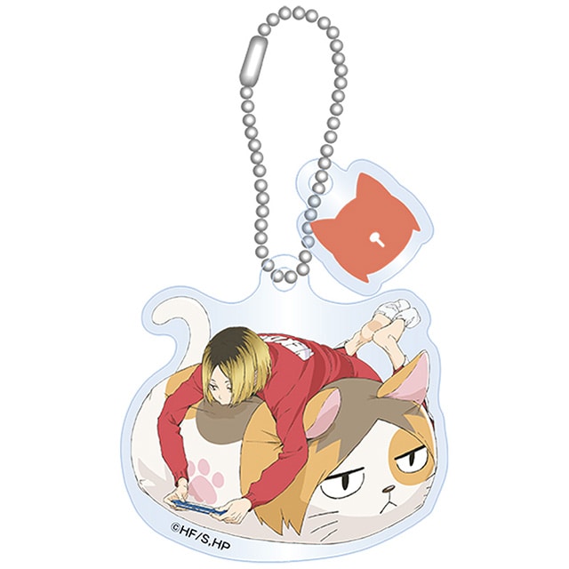 ハイキュー!! 描き下ろしモチーフ付きアクリルキーホルダー 孤爪研磨 JF2024 Ver.