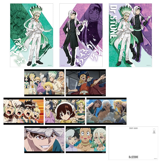 Dr.STONE 描き下ろしポストカード10種セット JF2024 Ver.