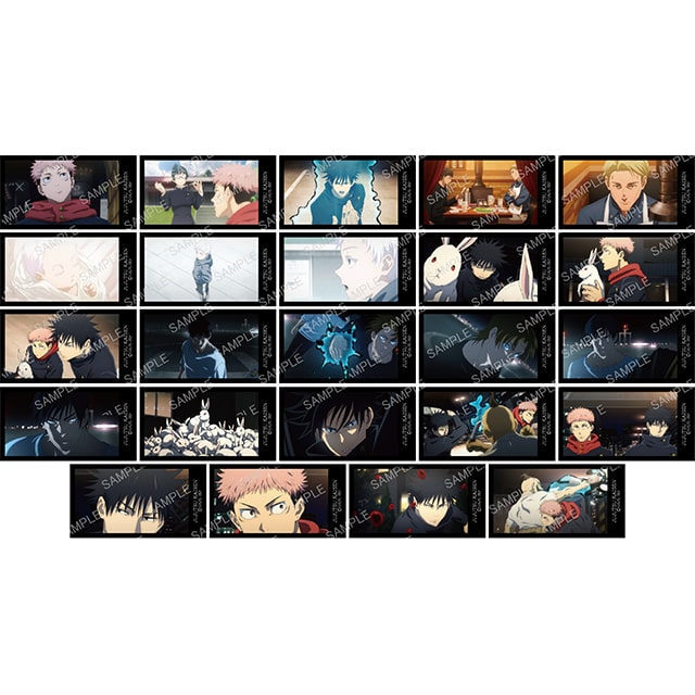 呪術廻戦 渋谷事変 トレーディングミニカード -第35話- 【全24種】 ランダム4枚セット