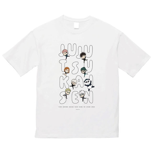 呪術廻戦 たすっこ 私服Ver. ビッグシルエットTシャツ