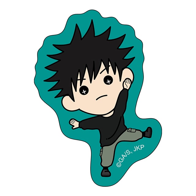 呪術廻戦 私服Ver. たすっこ ダイカットステッカー 伏黒 恵