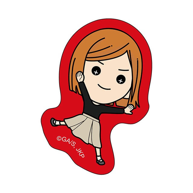 呪術廻戦 私服Ver. たすっこ ダイカットステッカー 釘崎野薔薇