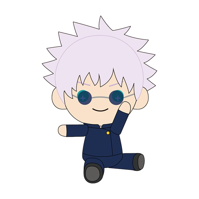 呪術廻戦 懐玉・玉折 たすっこ ぬいぐるみ 五条 悟